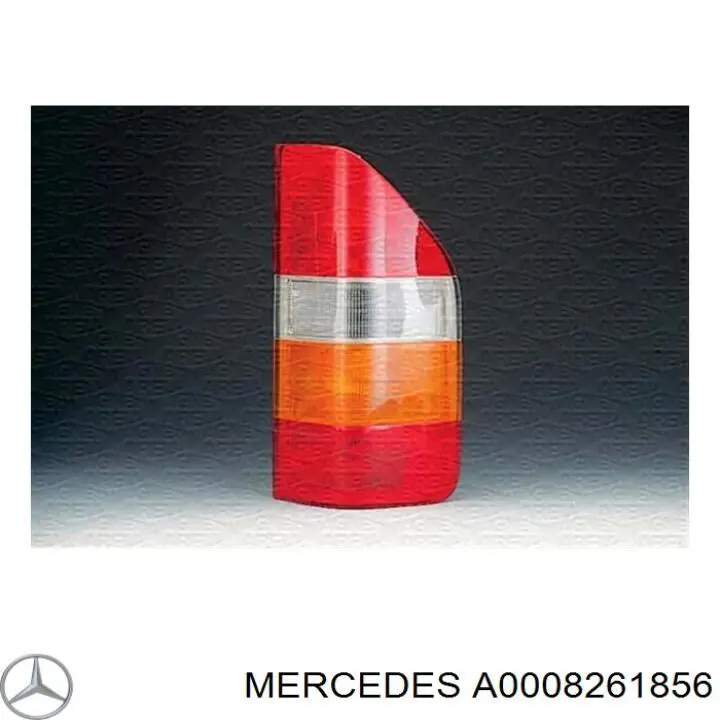 A0008261856 Mercedes фонарь задний левый