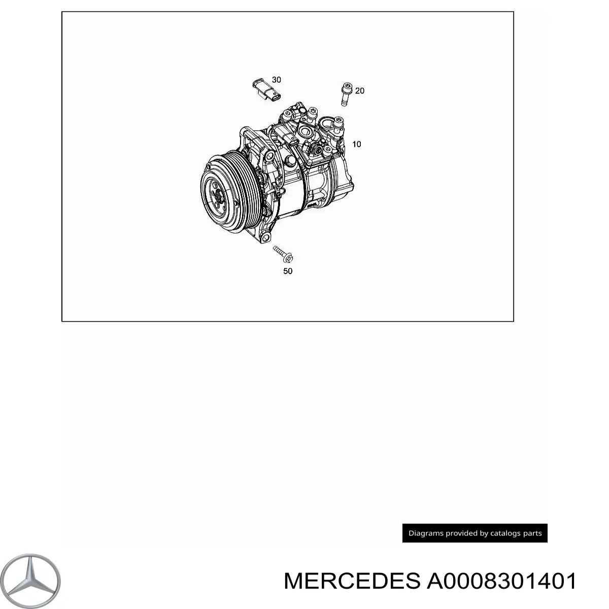  A0008301401 Mercedes