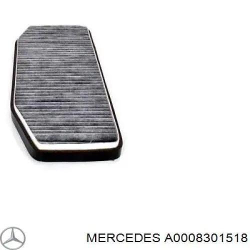 A0008301518 Mercedes Внутрисалонный фильтр
