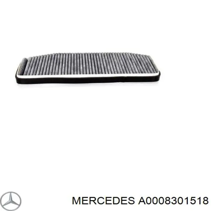 Купить A0008301518 Mercedes Фильтр салона угольный
