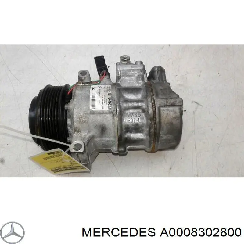 A0008302800 Mercedes compressor de aparelho de ar condicionado