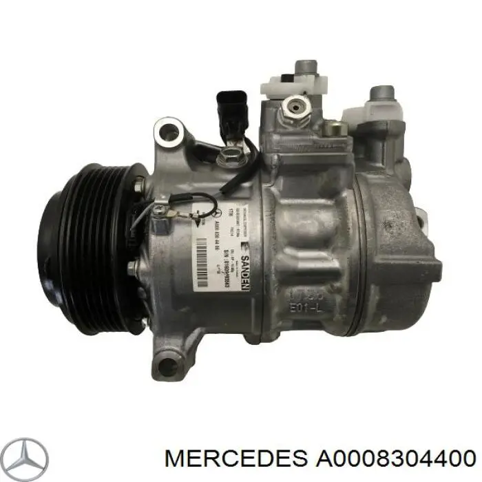 Компрессор кондиционера A0008304400 Mercedes