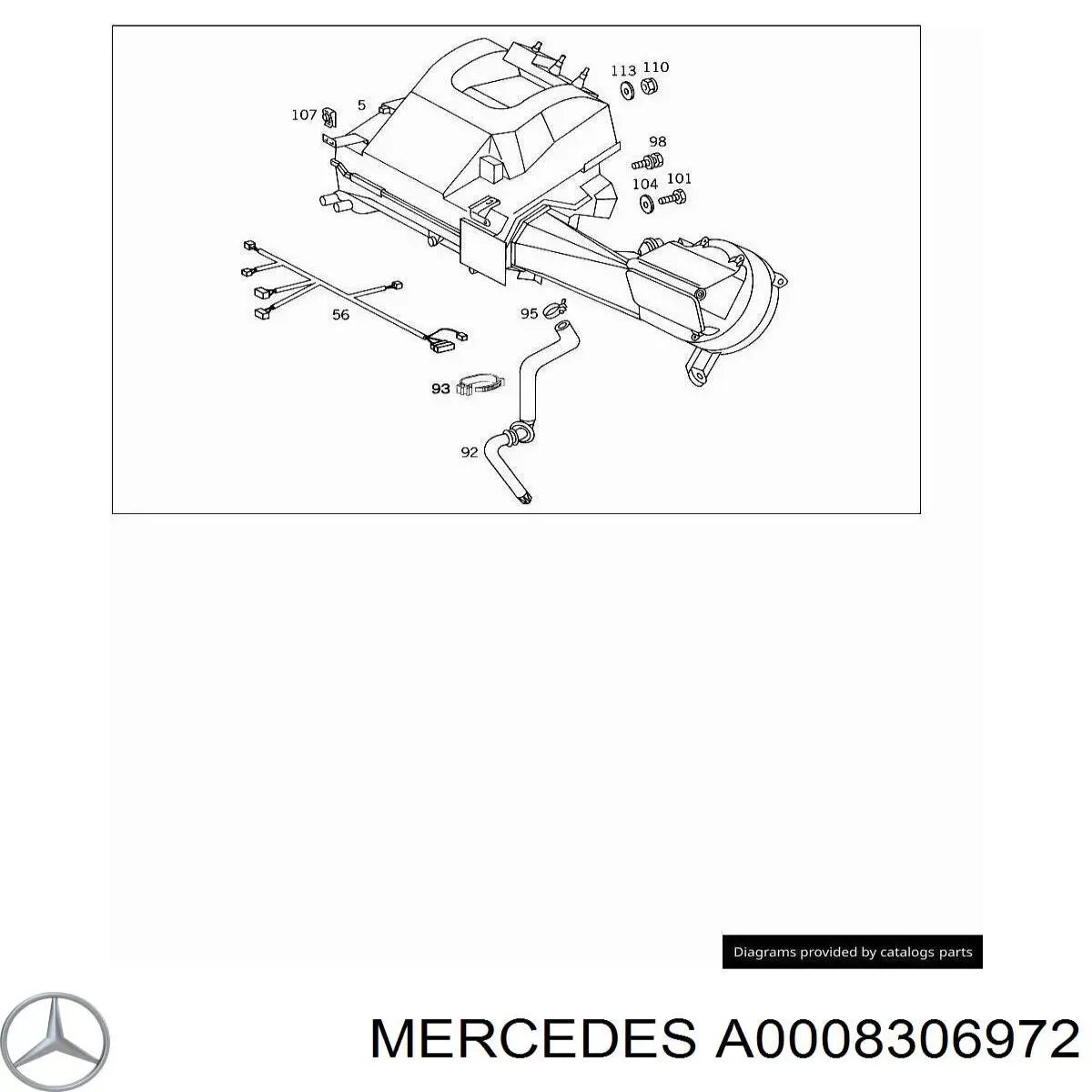 A0008306972 Mercedes 