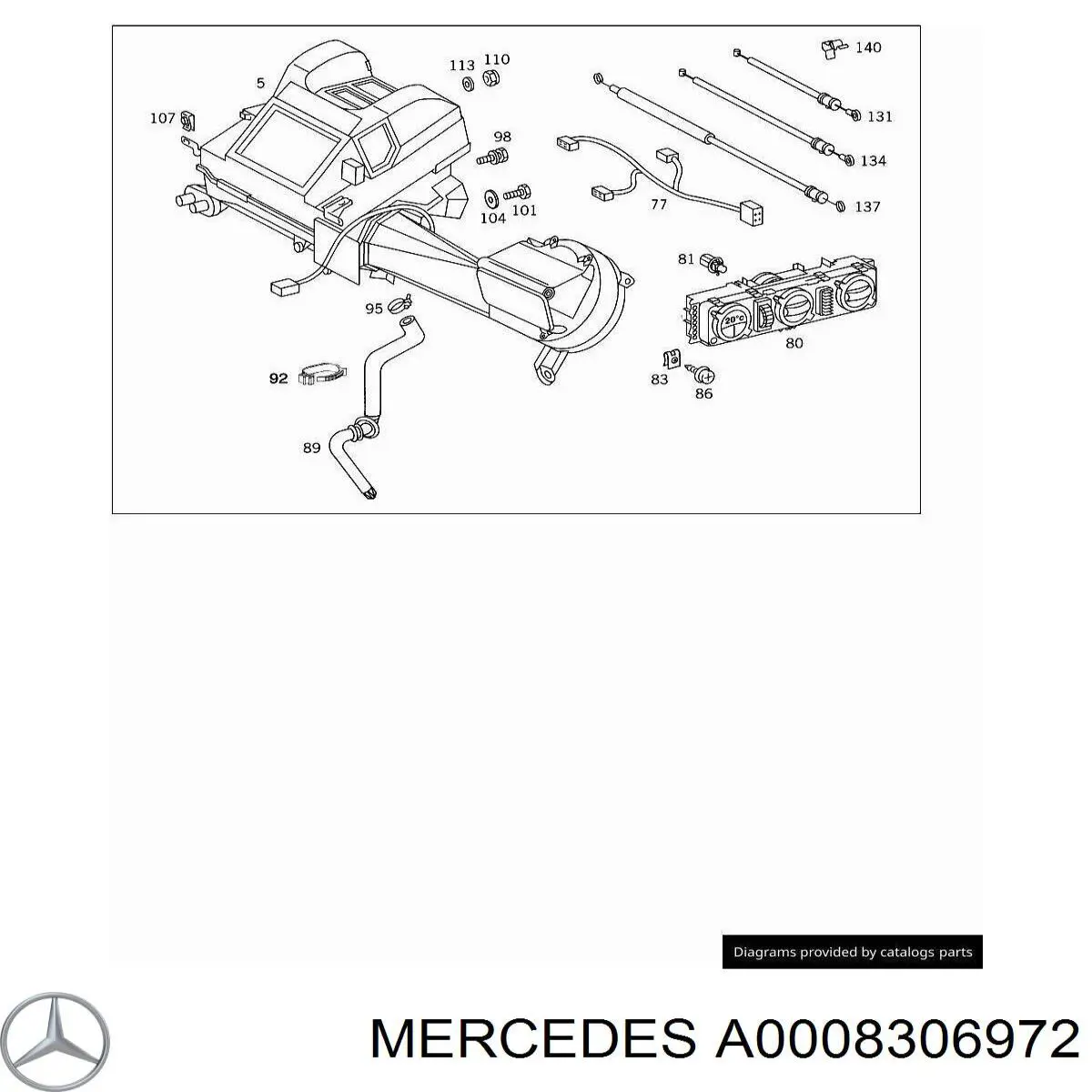  Mercedes A0008306972 цена, от 11.99 USD