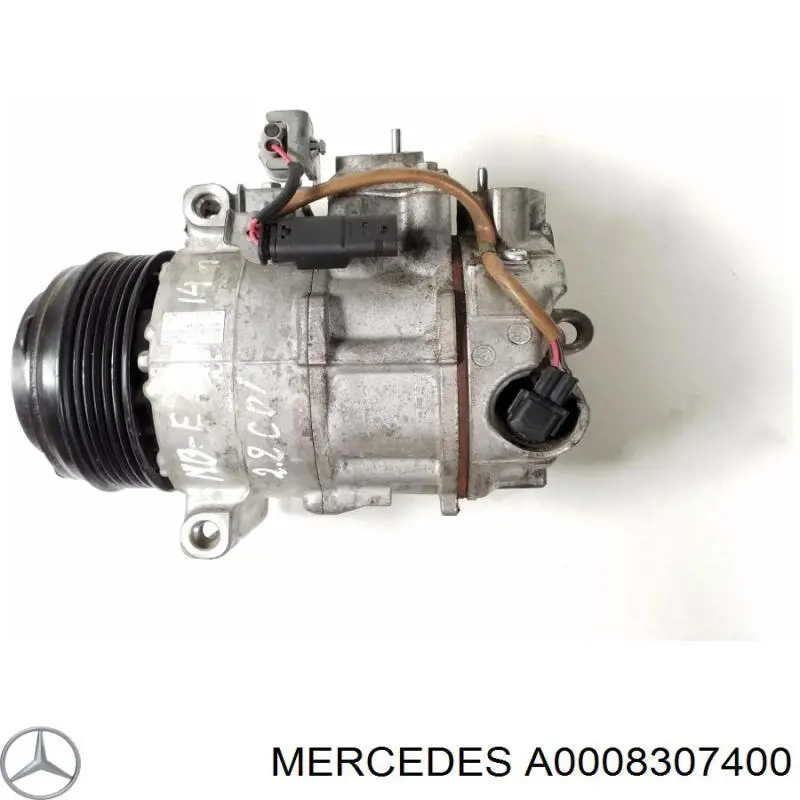 A0008307400 Mercedes компрессор кондиционера