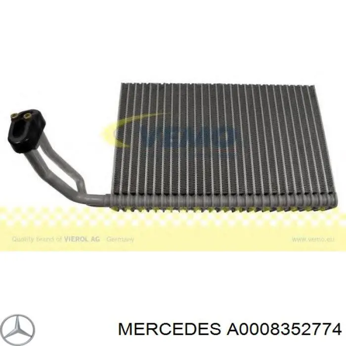 A0008352774 Mercedes испаритель кондиционера