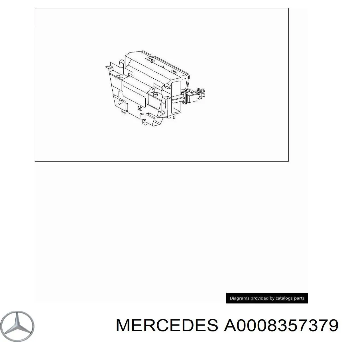 A0008357379 Mercedes 