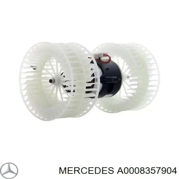 A0008357904 Mercedes motor de ventilador de forno (de aquecedor de salão)