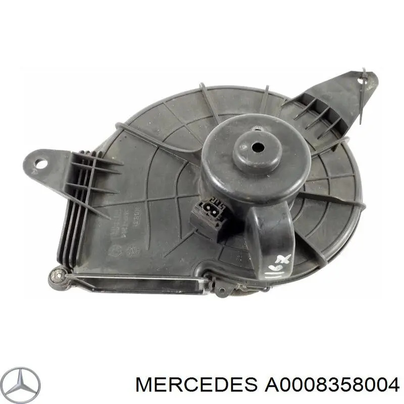 Купить A0008358004 Mercedes Мотор вентилятора печки (отопителя салона) задний
