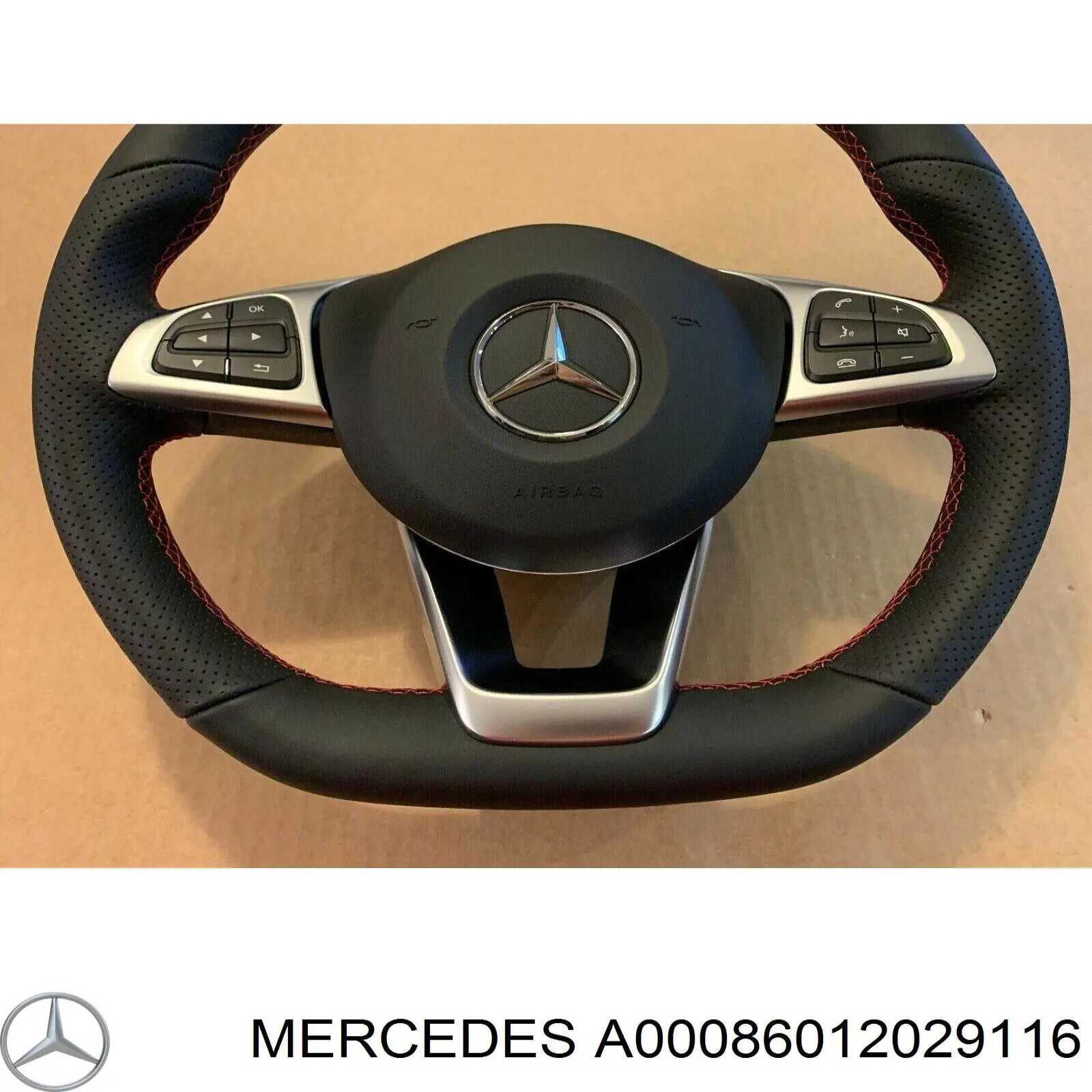 0008601202 Mercedes Подушка безопасности водителя