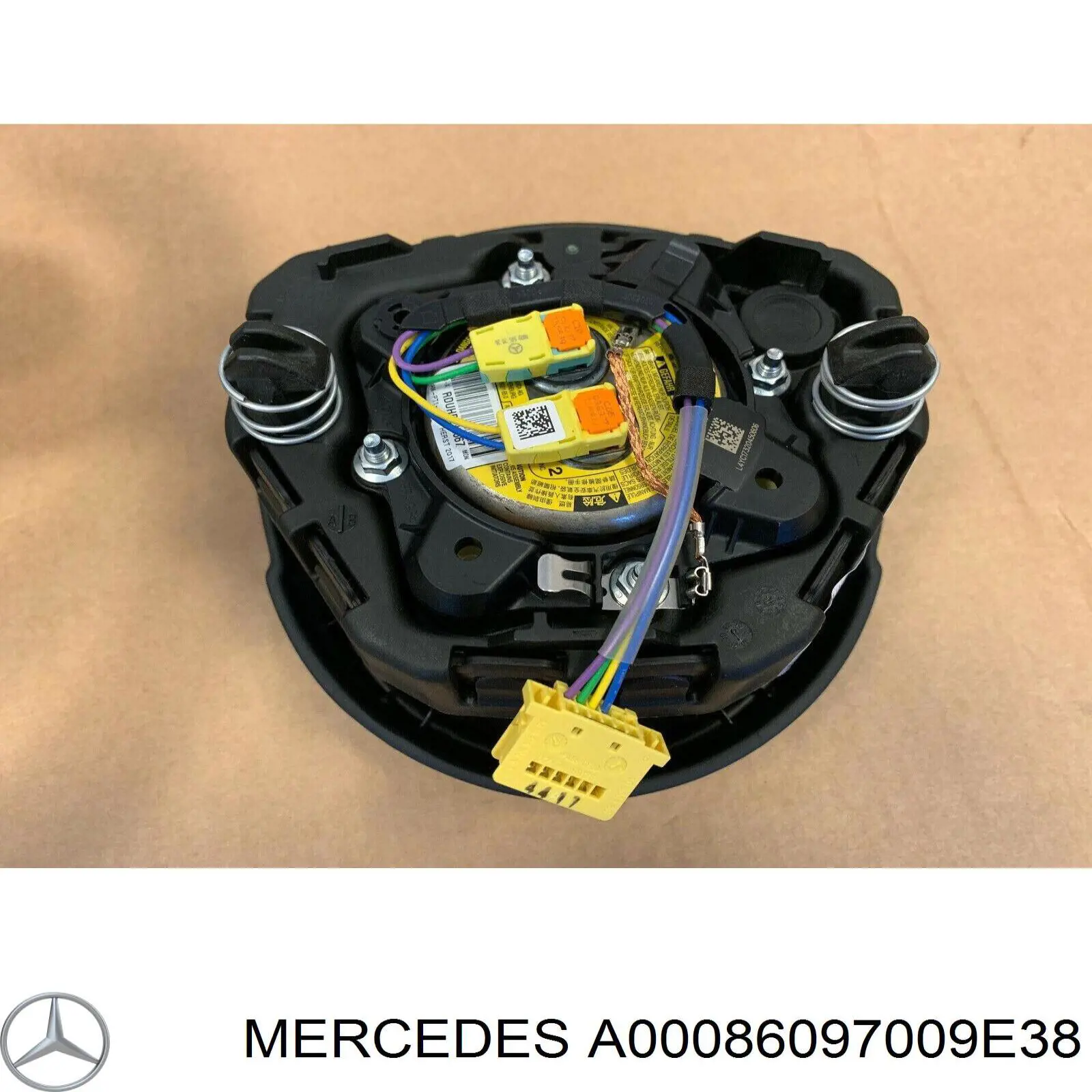 Подушка безопасности водителя A00086097009E38 Mercedes