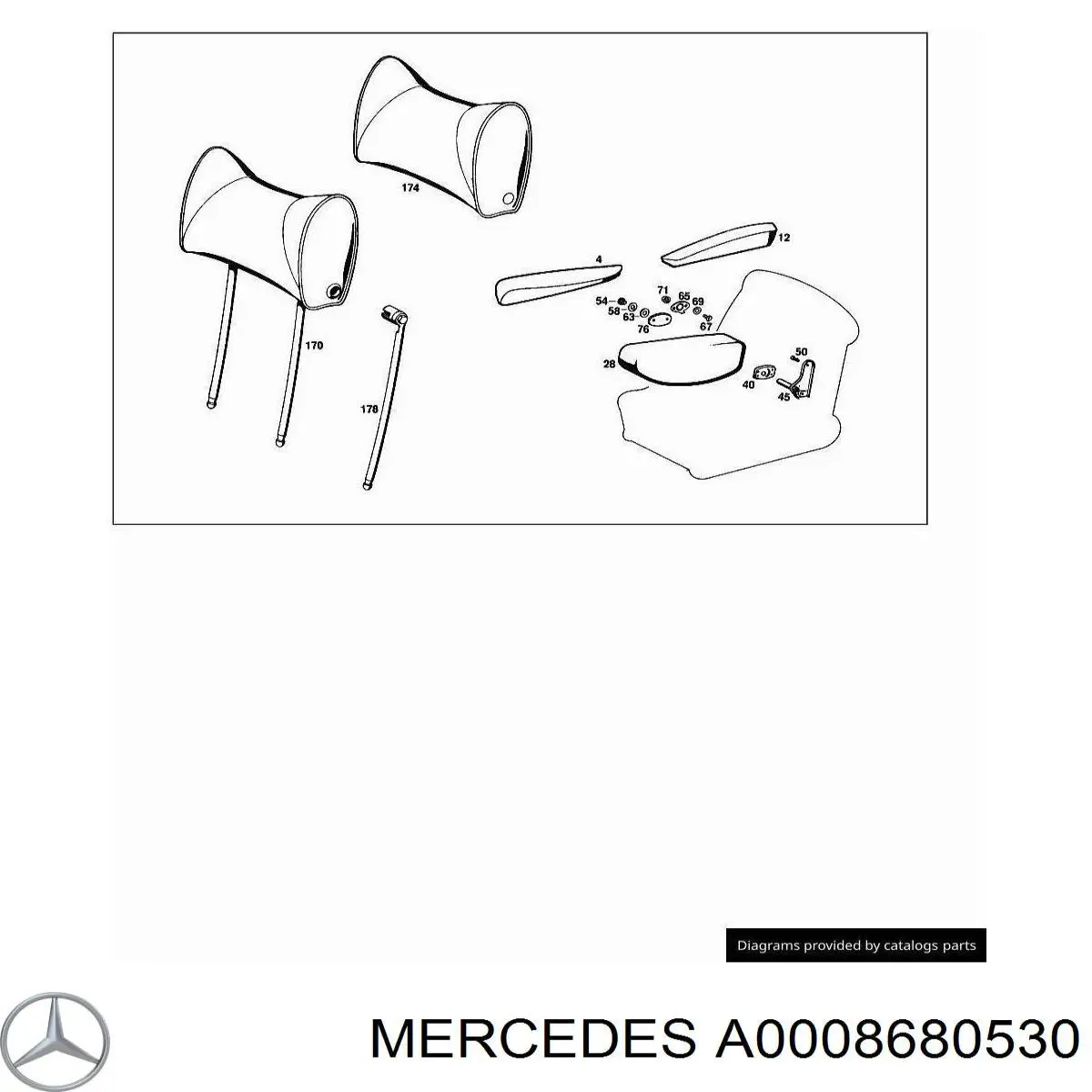  A0008680530 Mercedes