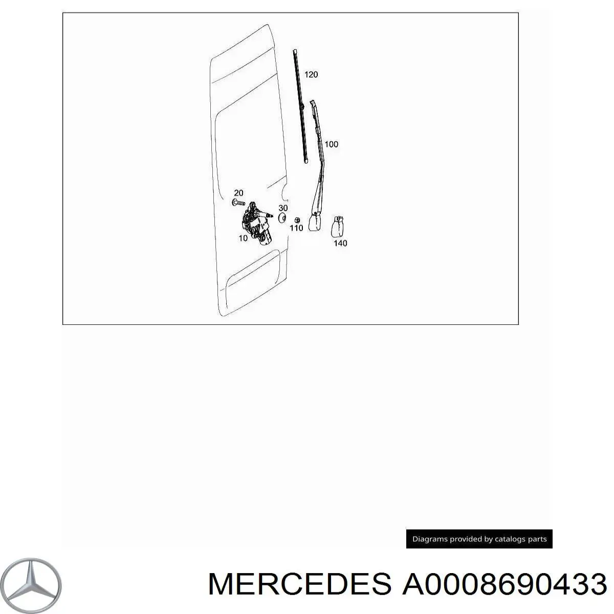 A0008690433 Mercedes 