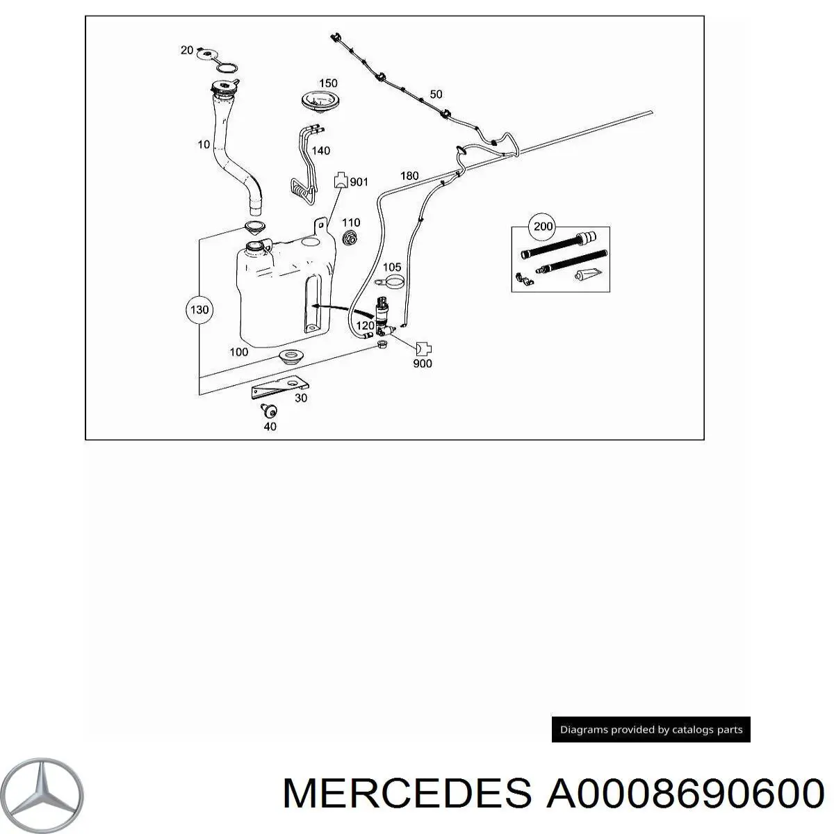 A0008690600 Mercedes 