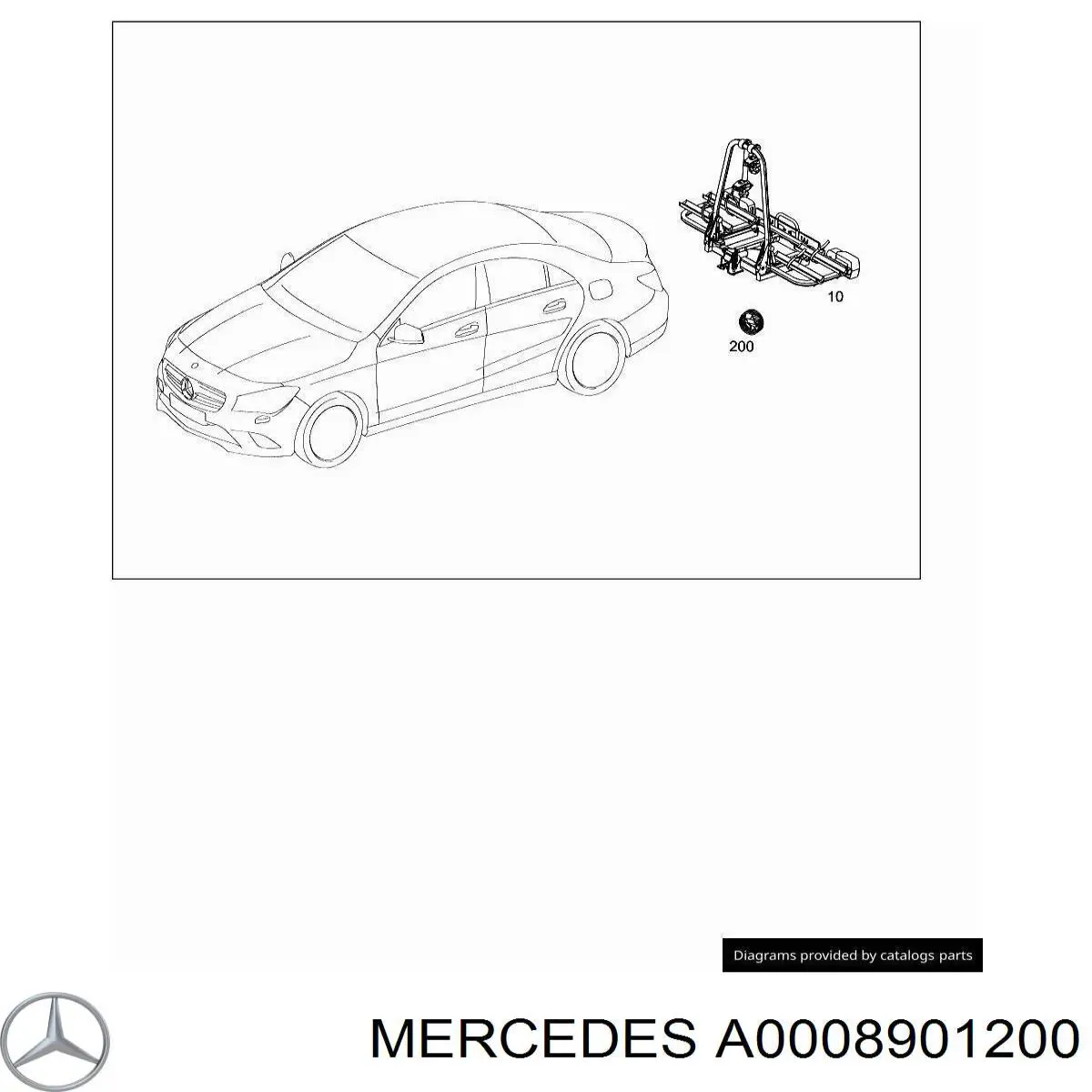 A0008901200 Mercedes 