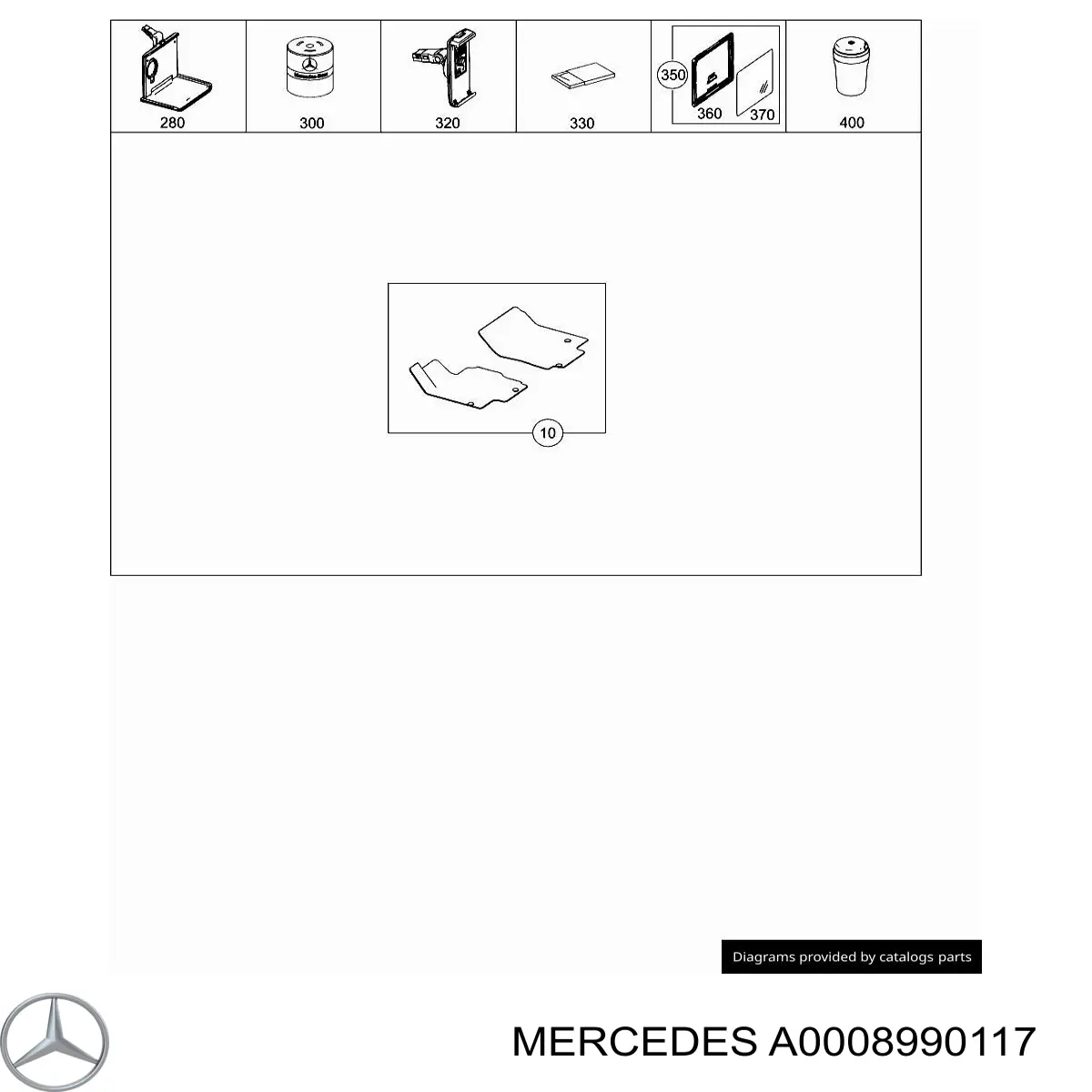 A0008990117 Mercedes 