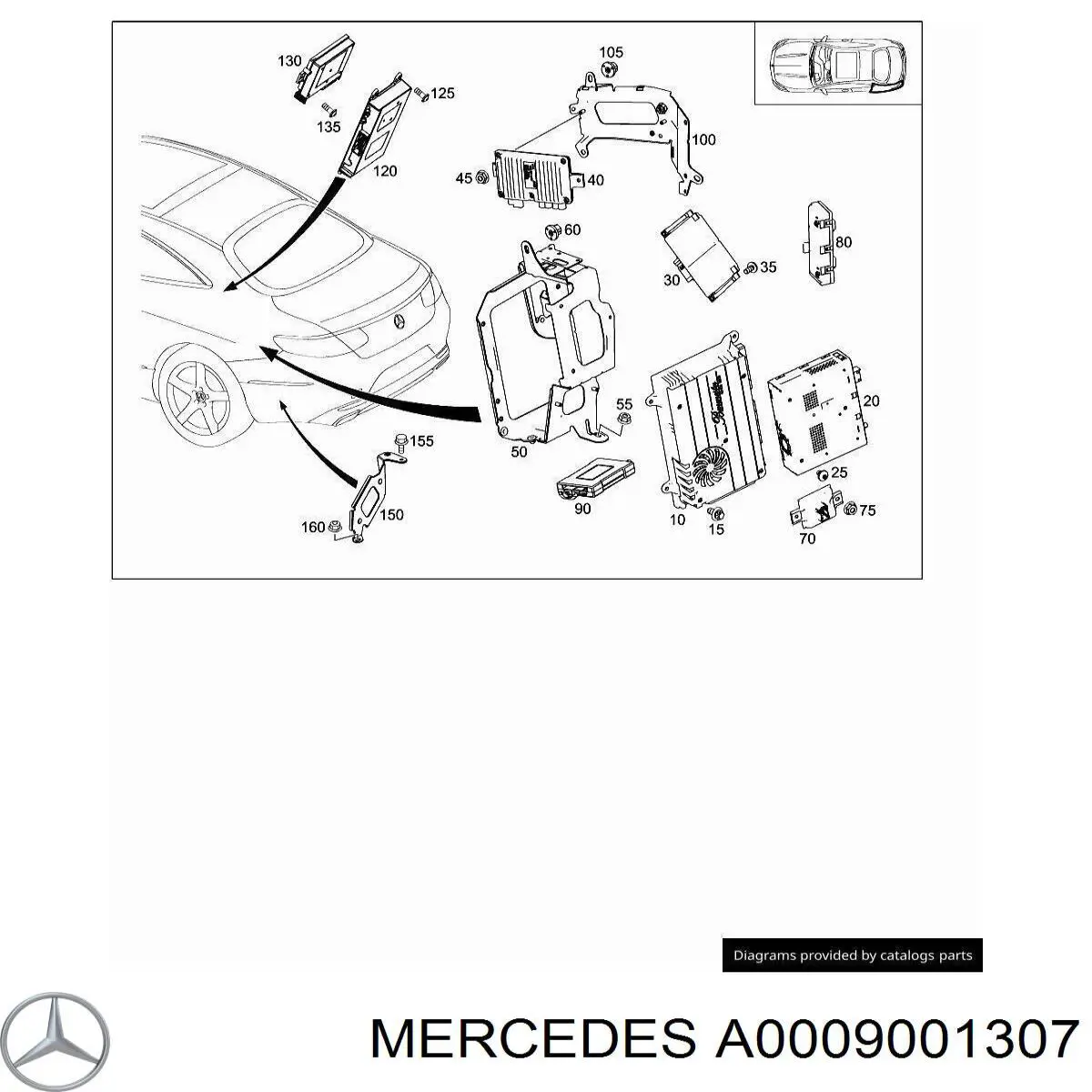 Купить A0009004513 Mercedes 