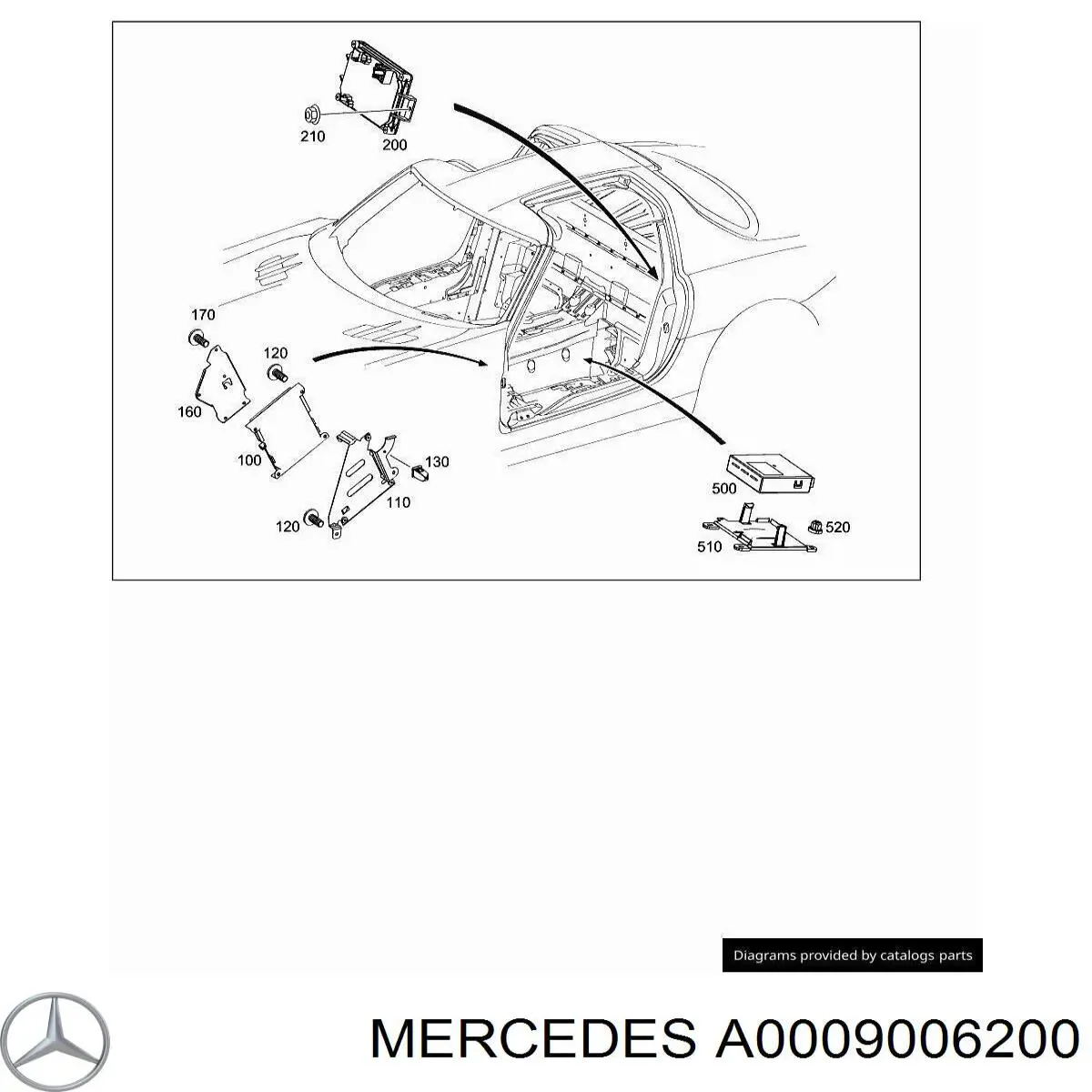  A0009006200 Mercedes