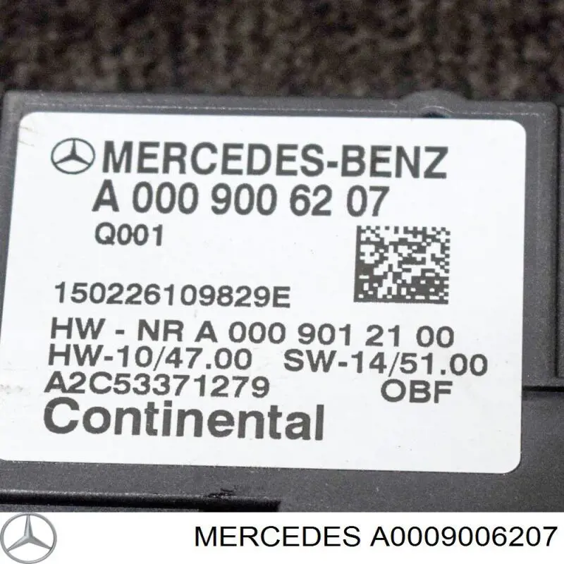 A0009006207 Mercedes модуль управления (эбу топливным насосом)
