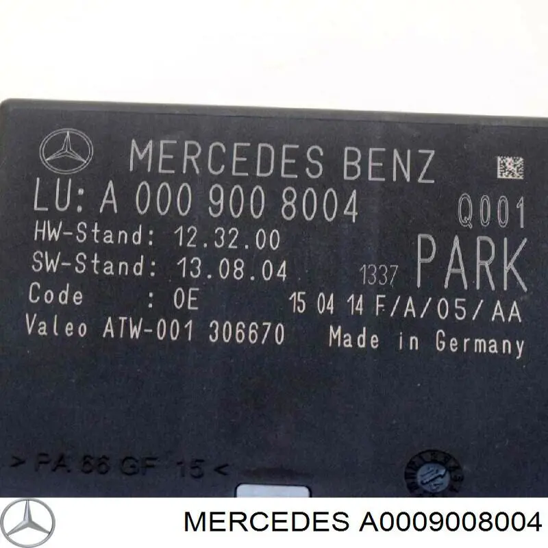 Модуль управления (ЭБУ) парктроником Mercedes A0009008004