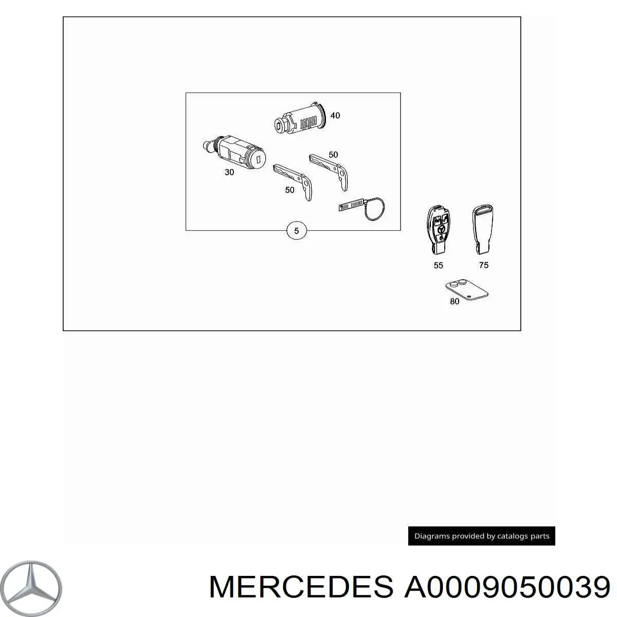  Mercedes A0009050039 цена, от 191.03 USD