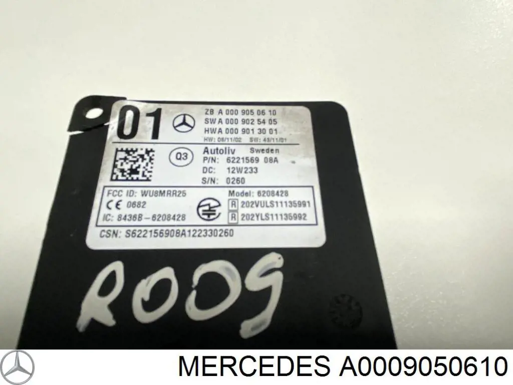  A0009050610 Mercedes