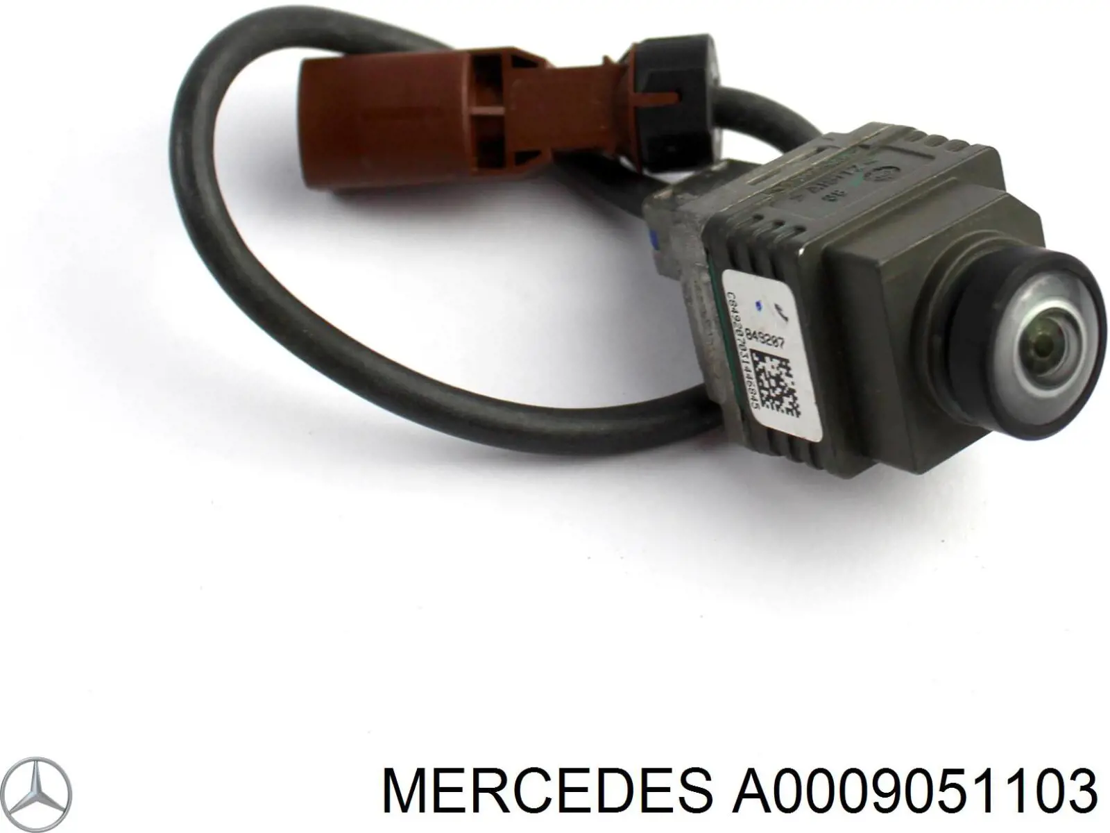 Камера заднего вида на Mercedes GLK-Class (X204)