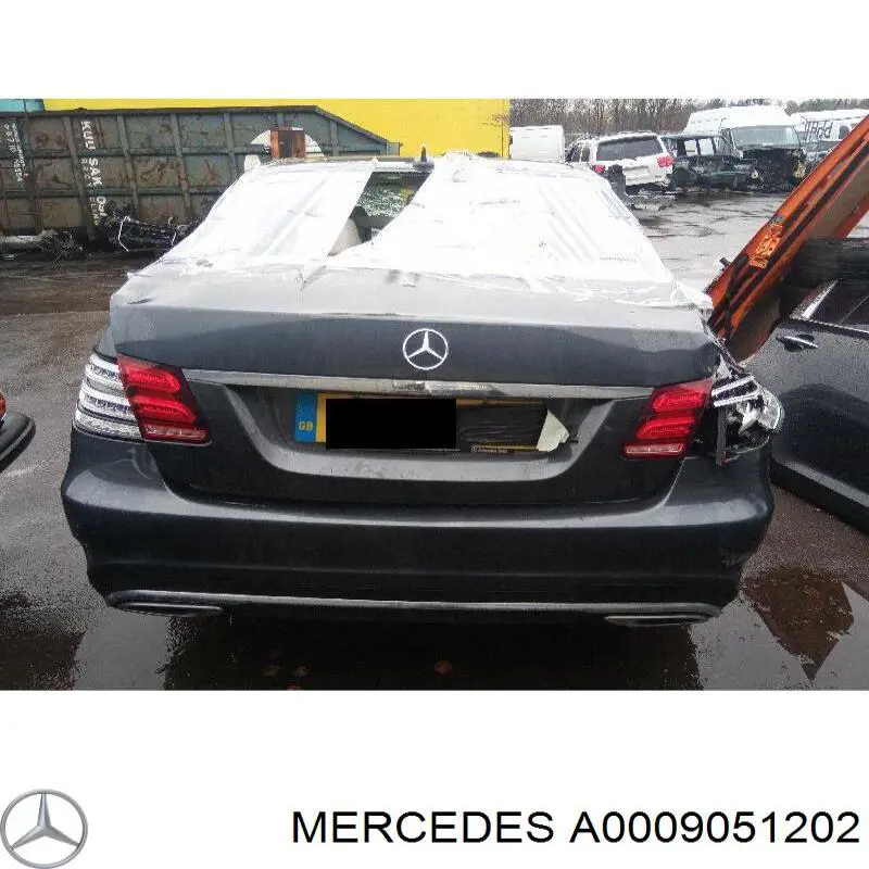 A0009051202 Mercedes sensor de sinalização de estacionamento (sensor de estacionamento dianteiro/traseiro lateral)