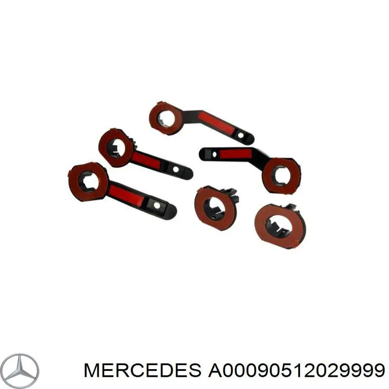 A00090512029999 Mercedes sensor de sinalização de estacionamento (sensor de estacionamento dianteiro/traseiro lateral)