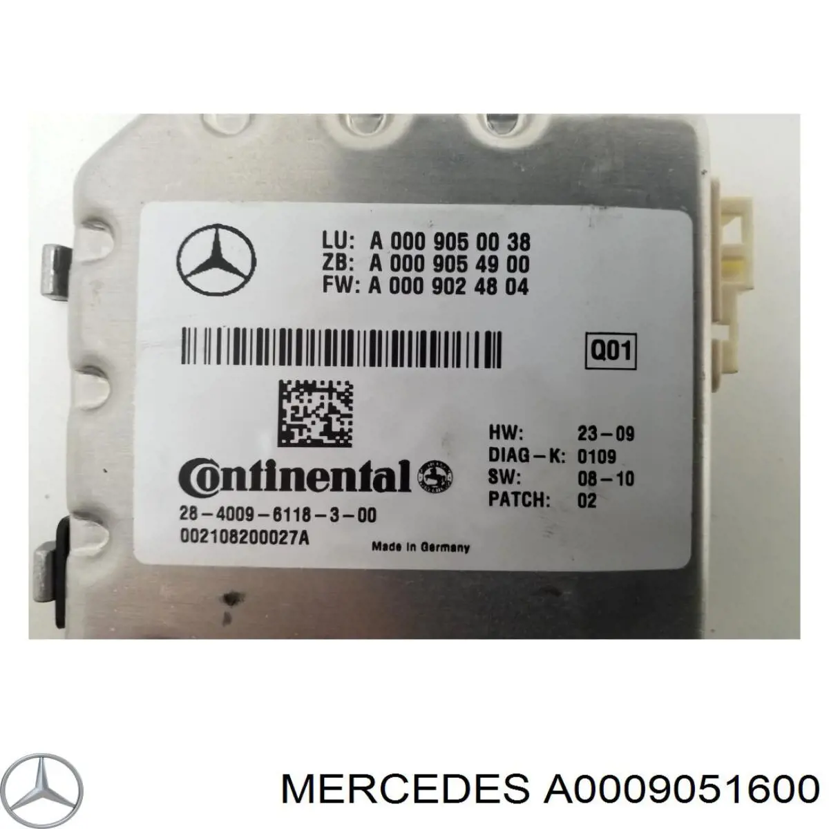 Модуль управления камерой Mercedes A0009051600 цена, от 50.68 USD