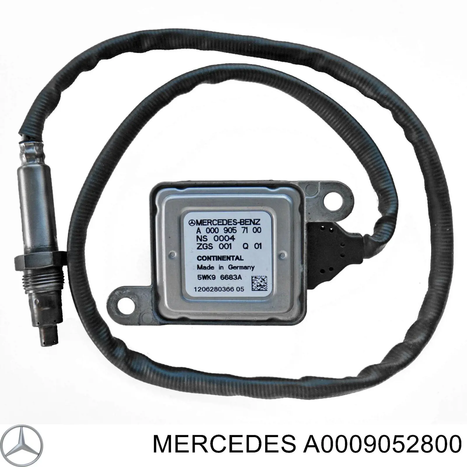 A0009052800 Mercedes датчик оксидов азота nox задний