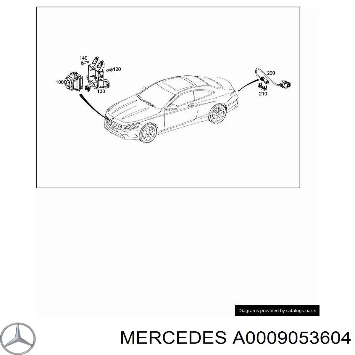 A0009053604 Mercedes 