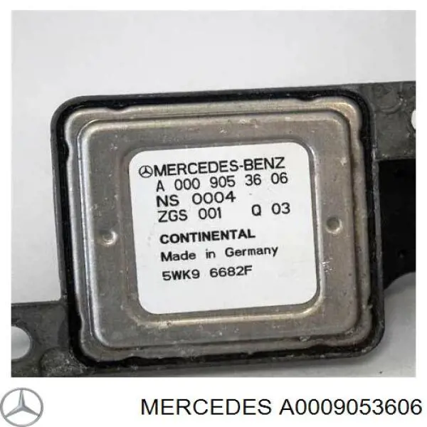 Датчик оксидов азота NOX, передний на Mercedes ML/GLE (W164)