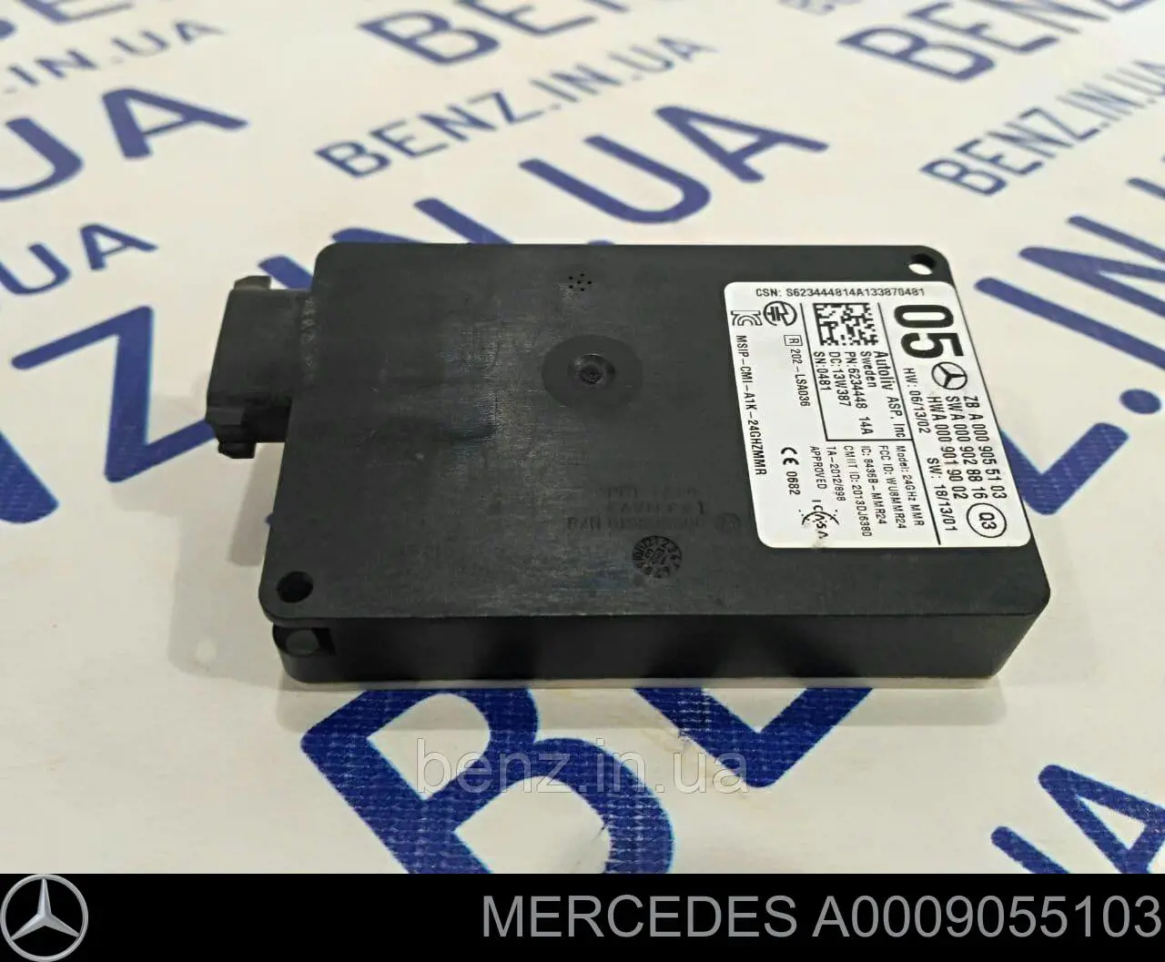 0009050410 Mercedes sensor de radar de distância