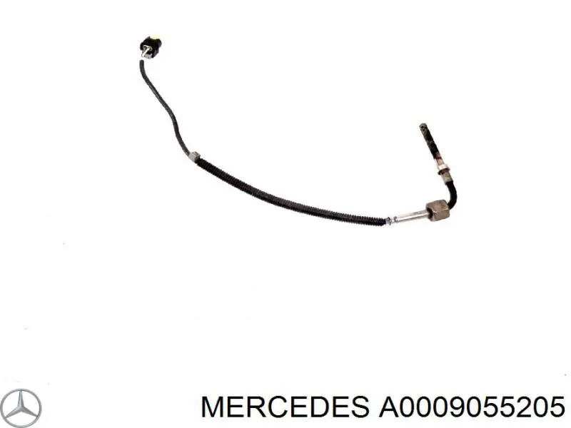 Купить A0009055205 Mercedes Датчик температуры отработавших газов (ОГ), до катализатора