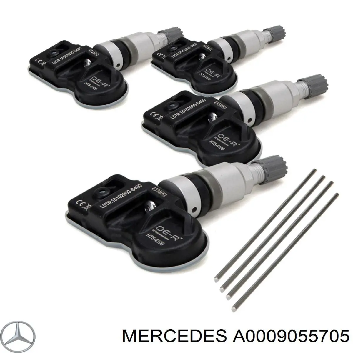0009055705 Mercedes sensor de pressão de ar nos pneus