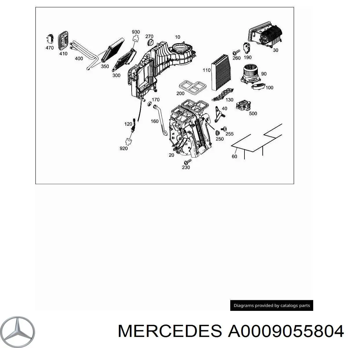  A0009055804 Mercedes