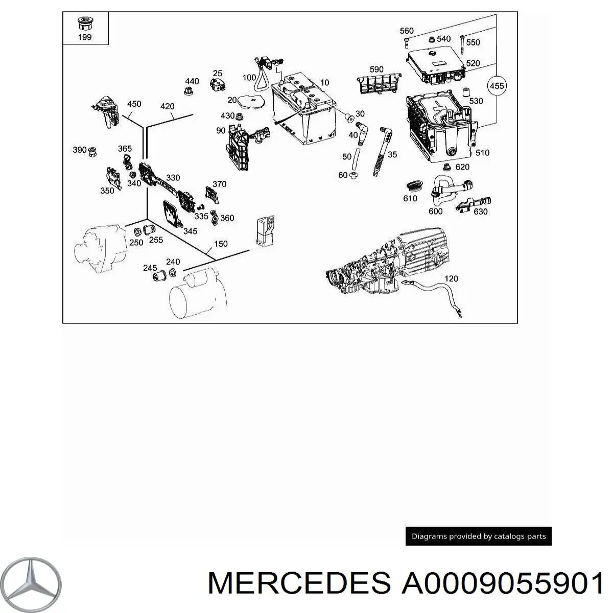  Mercedes A0009056407 цена, от 101.35 USD