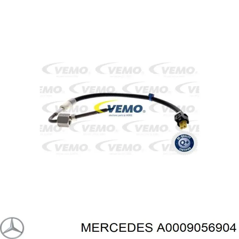 A0009056904 Mercedes Датчик температуры отработавших газов (ОГ), сажевого фильтра