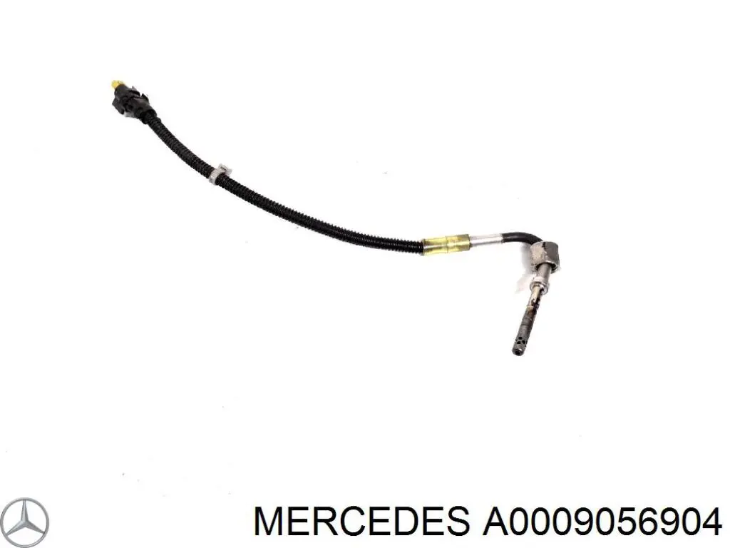 Sensor de temperatura, gas de escape, Filtro hollín/partículas A0009056904 Mercedes