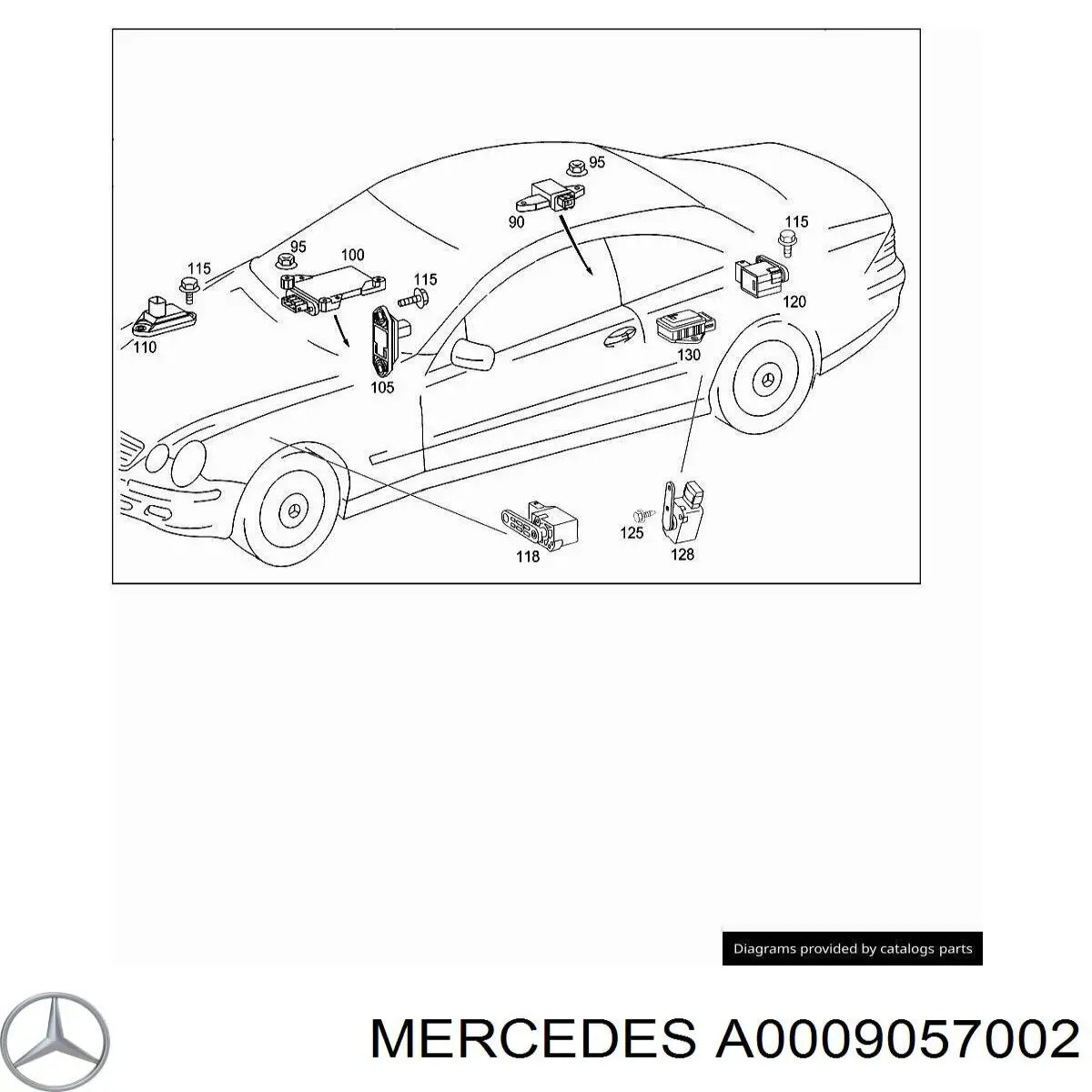 A0045423418 Mercedes