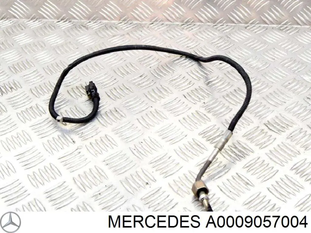 0009057004 Mercedes sensor de temperatura dos gases de escape (ge, até o catalisador)