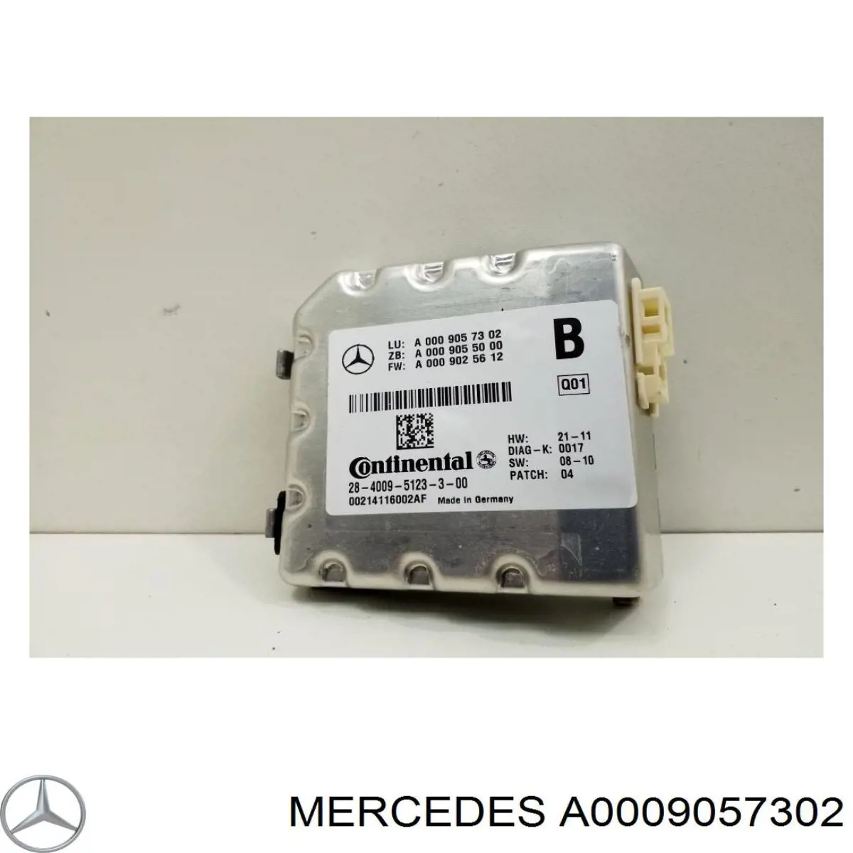 Камера заднего вида A0009057302 Mercedes