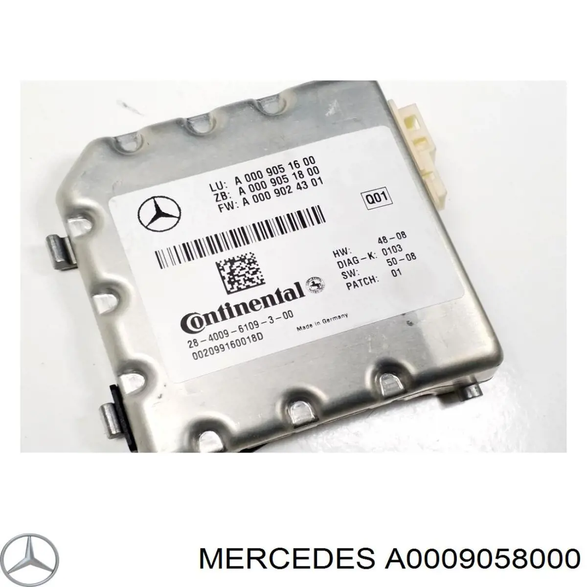 Модуль управления камерой A0009058000 Mercedes