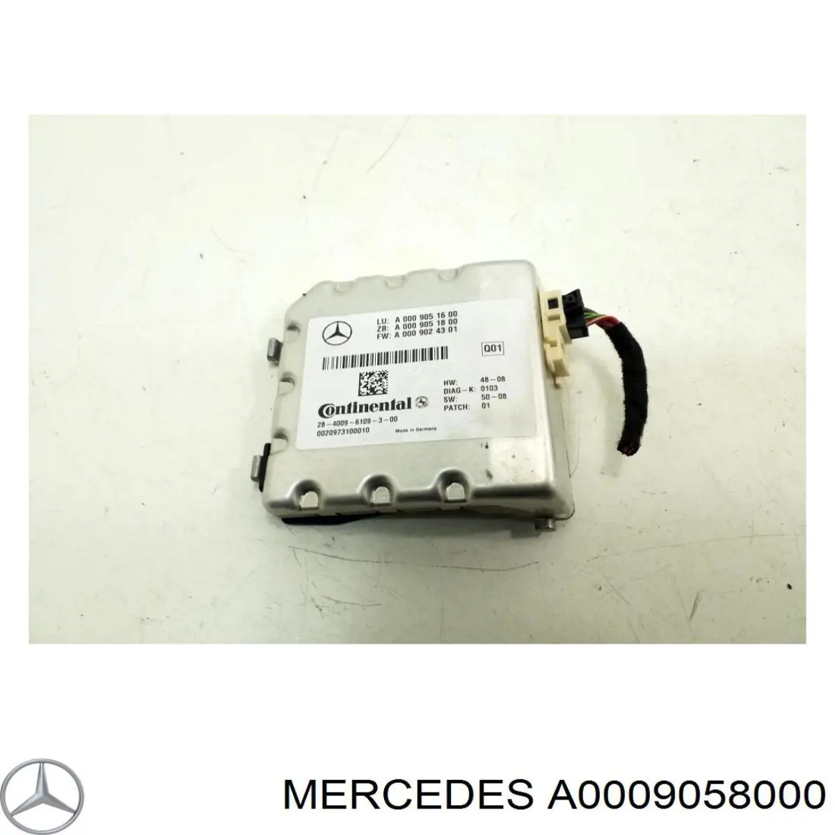 Модуль управления камерой Mercedes A0009058000