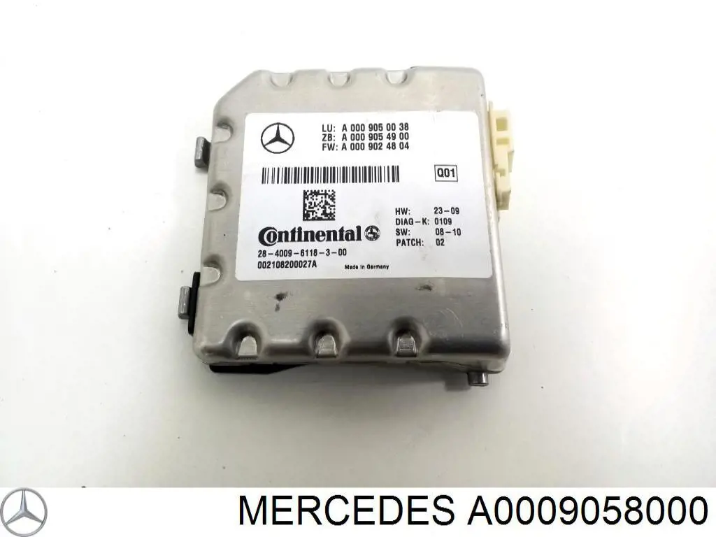 Купить A0009058000 Mercedes Модуль управления камерой