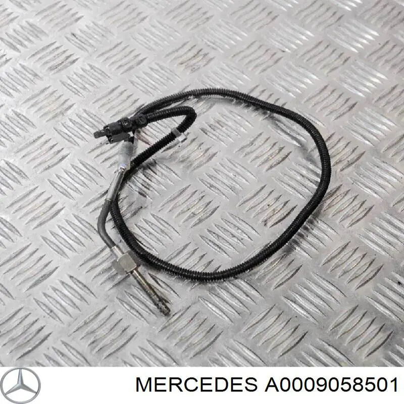 A0009058501 Mercedes sensor de temperatura dos gases de escape (ge, até o catalisador)