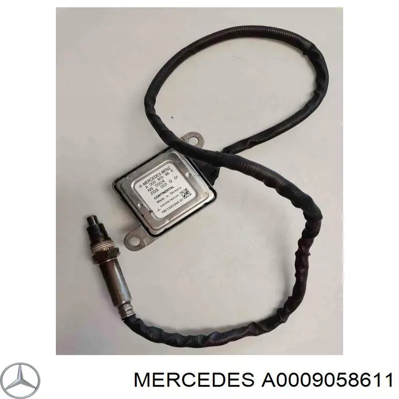 A0009058611 MERCEDES Sensor de óxido de nitrógeno NOX original y equivalente