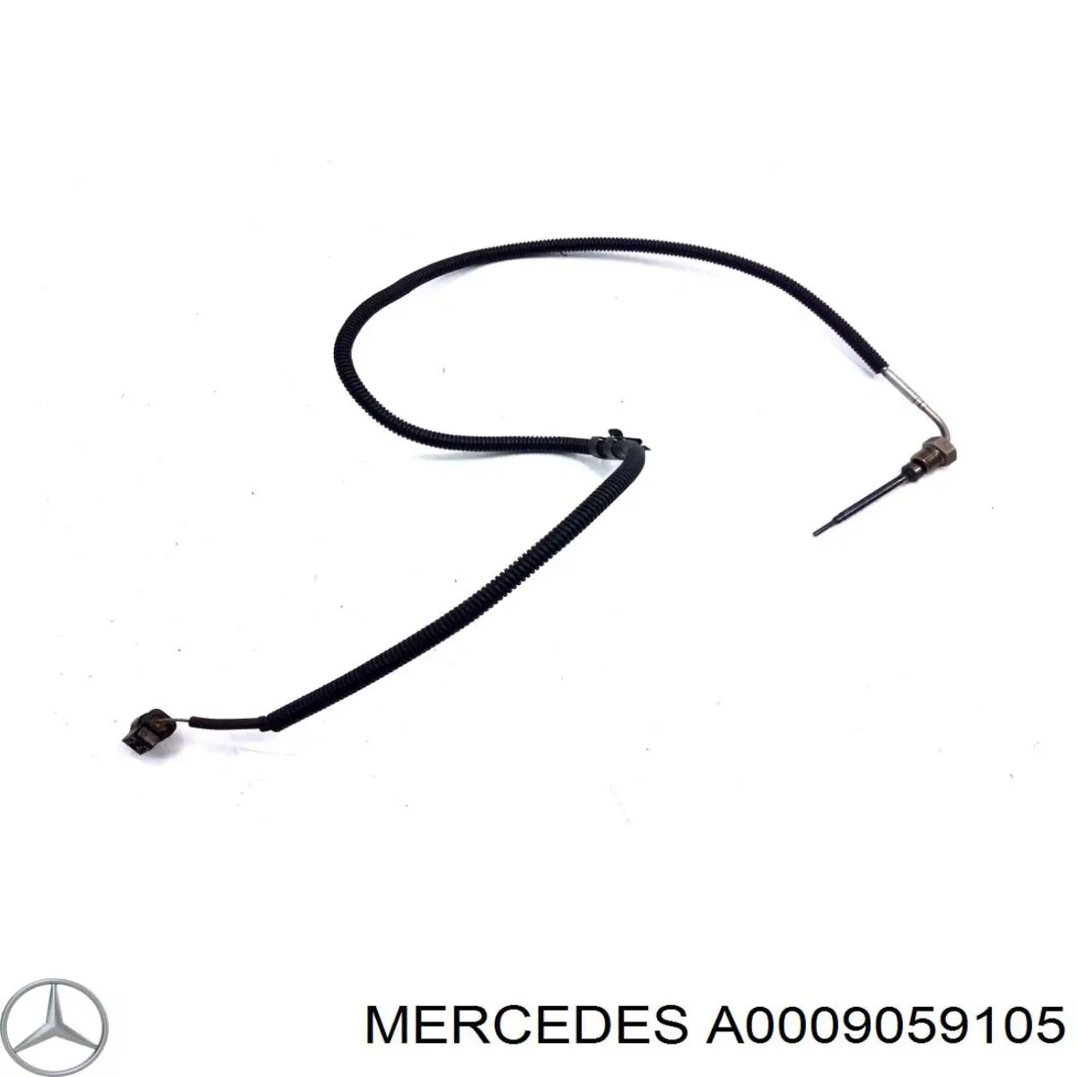 A0009059105 Mercedes датчик температуры отработавших газов (ог, в катализаторе)