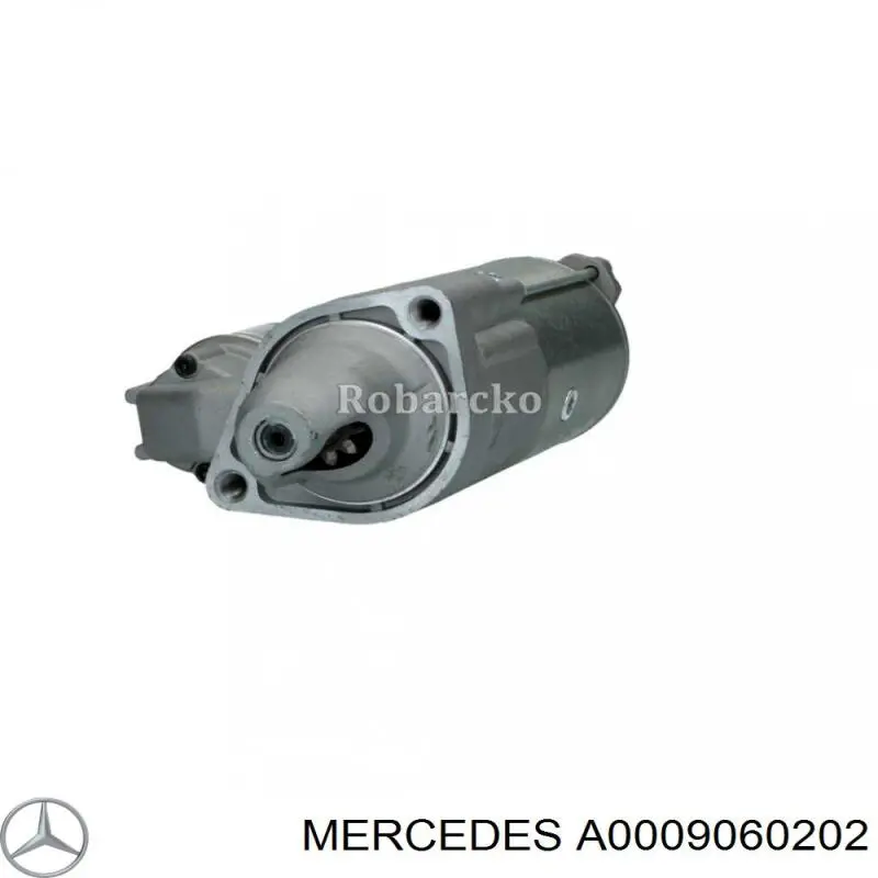 A0009060202 Mercedes motor de arranco